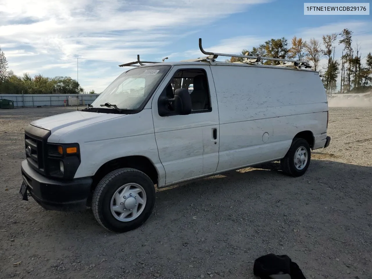 2012 Ford Econoline E150 Van VIN: 1FTNE1EW1CDB29176 Lot: 70864834