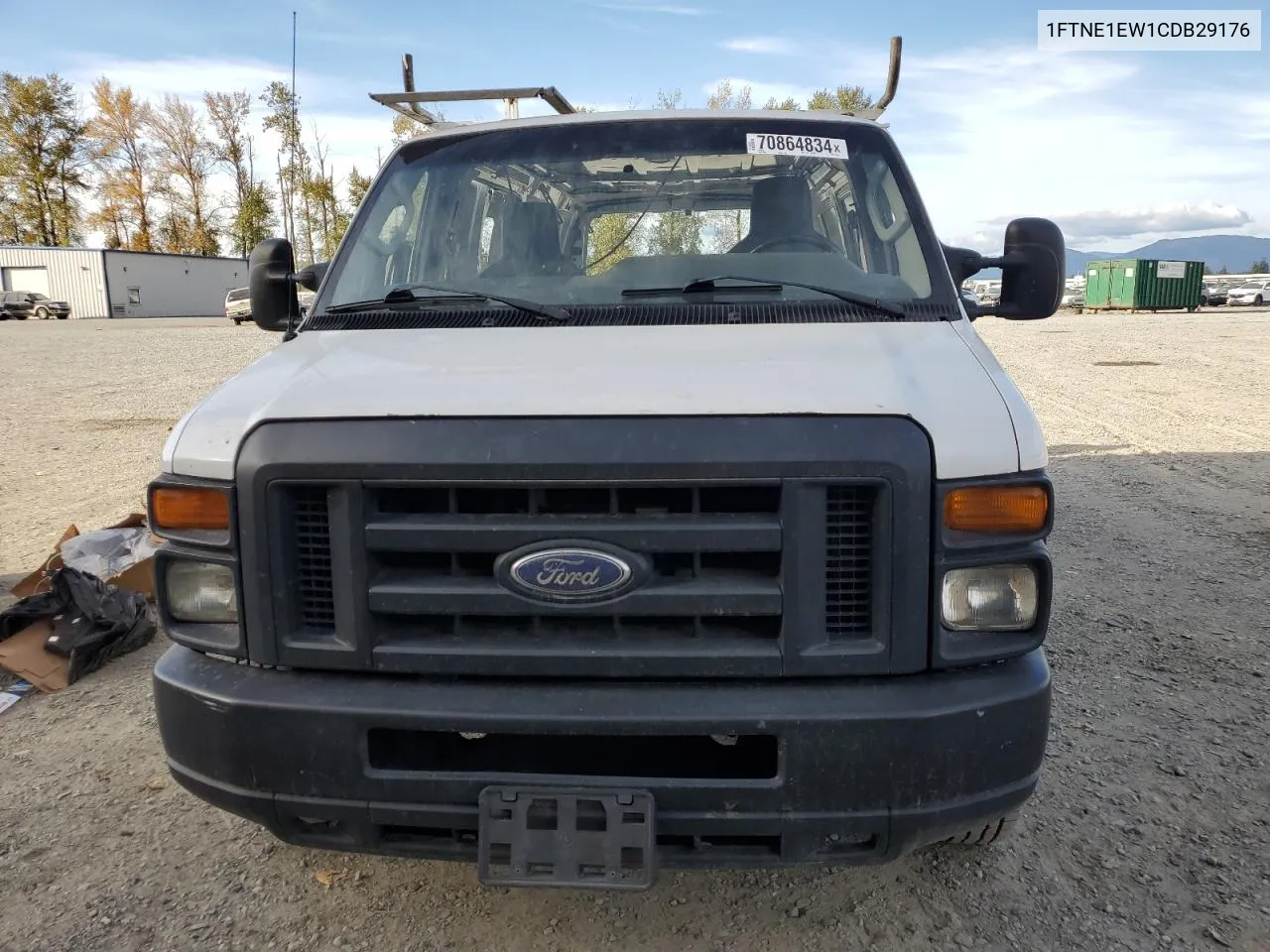 2012 Ford Econoline E150 Van VIN: 1FTNE1EW1CDB29176 Lot: 70864834