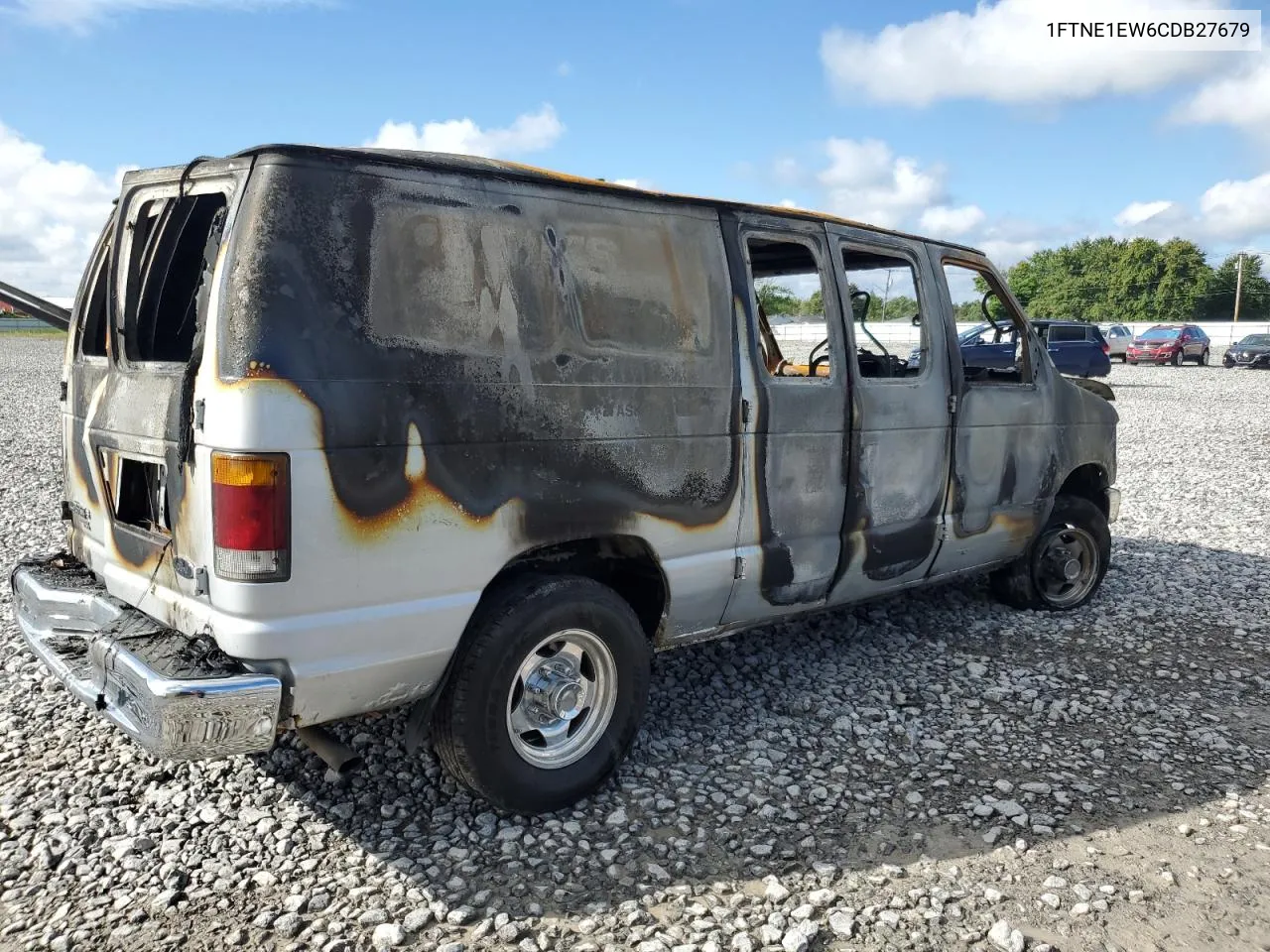 2012 Ford Econoline E150 Van VIN: 1FTNE1EW6CDB27679 Lot: 70924044