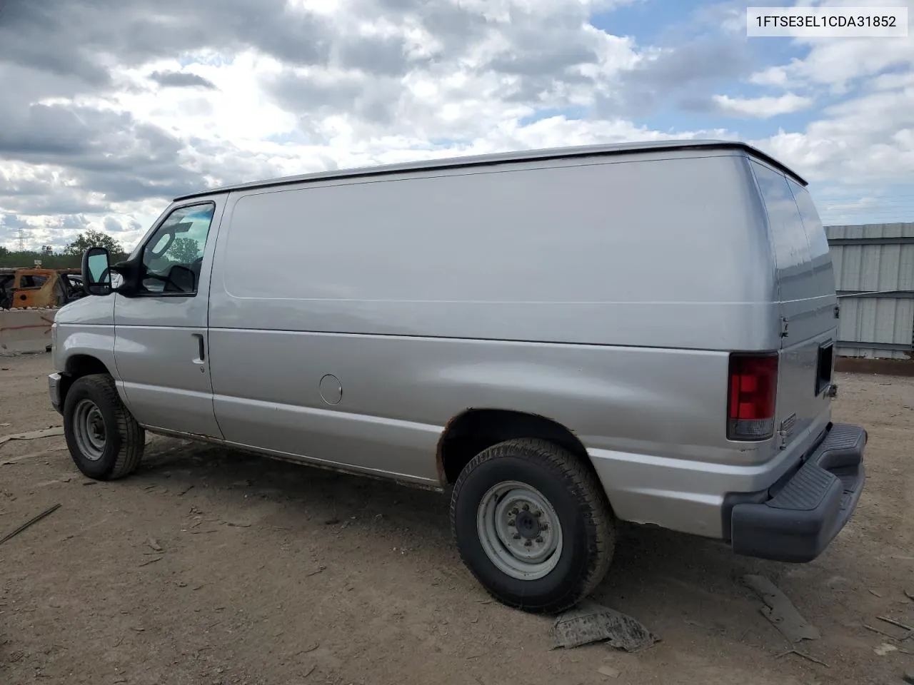 2012 Ford Econoline E350 Super Duty Van VIN: 1FTSE3EL1CDA31852 Lot: 71504784