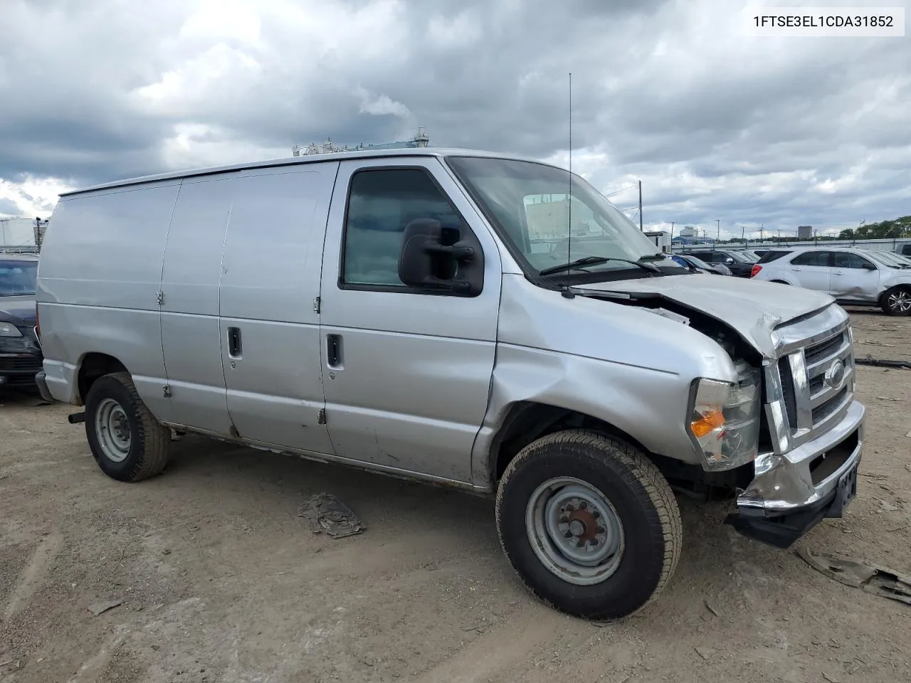 2012 Ford Econoline E350 Super Duty Van VIN: 1FTSE3EL1CDA31852 Lot: 71504784