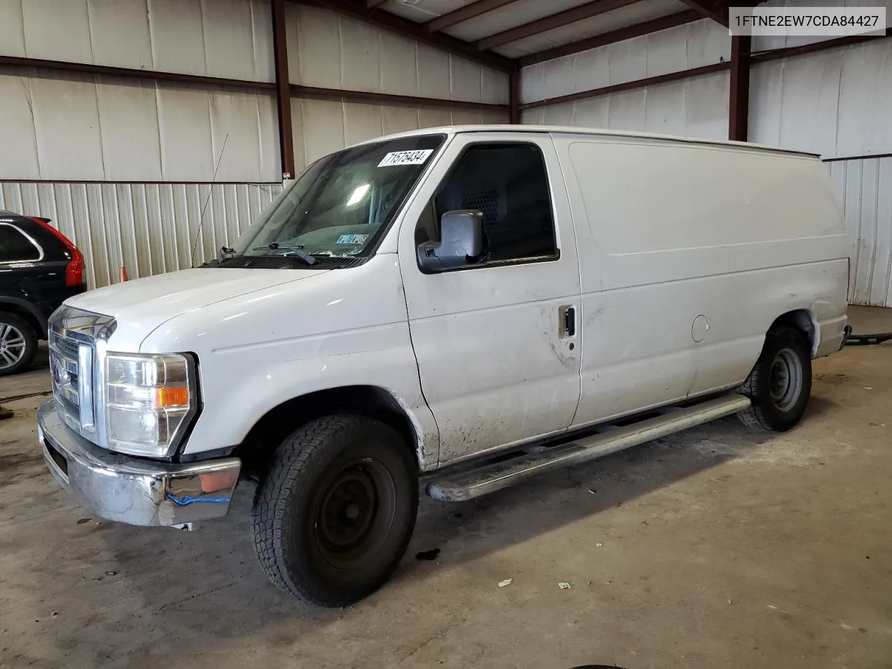 2012 Ford Econoline E250 Van VIN: 1FTNE2EW7CDA84427 Lot: 71575434