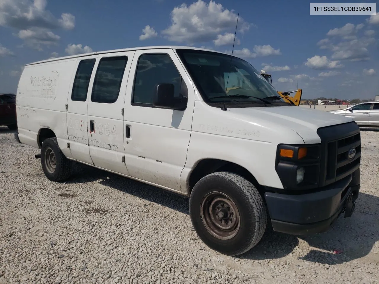 2012 Ford Econoline E350 Super Duty Van VIN: 1FTSS3EL1CDB39641 Lot: 71593284