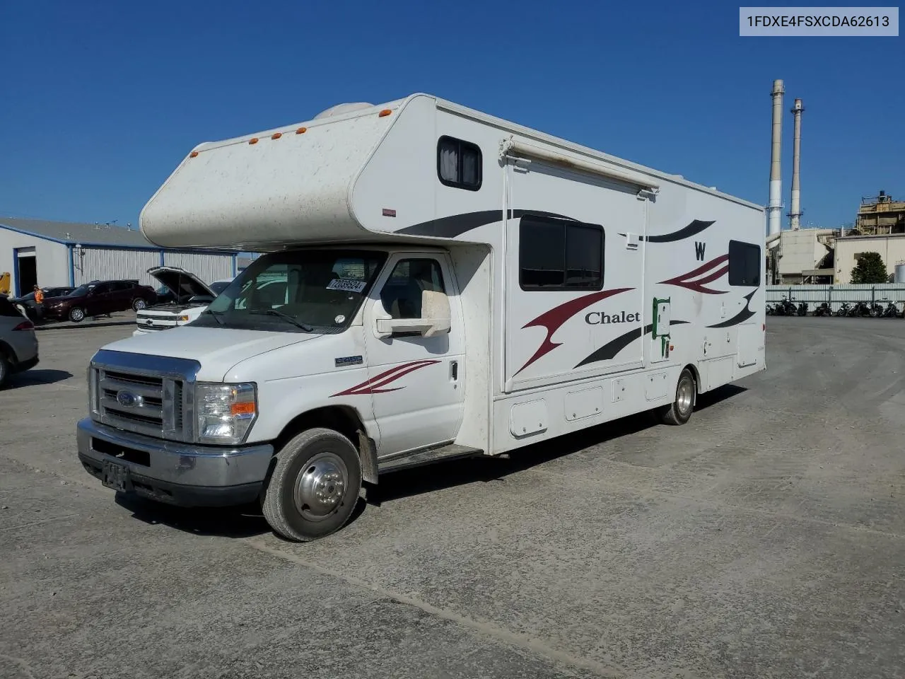 2012 Ford Econoline E450 Super Duty Cutaway Van VIN: 1FDXE4FSXCDA62613 Lot: 72039524