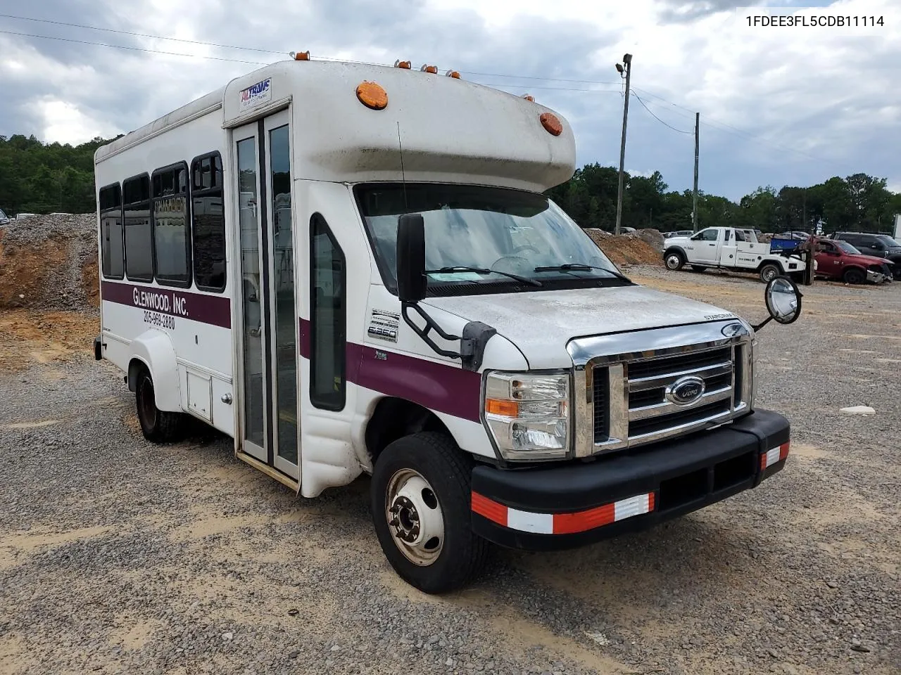 2012 Ford Econoline E350 Super Duty Cutaway Van VIN: 1FDEE3FL5CDB11114 Lot: 72750314