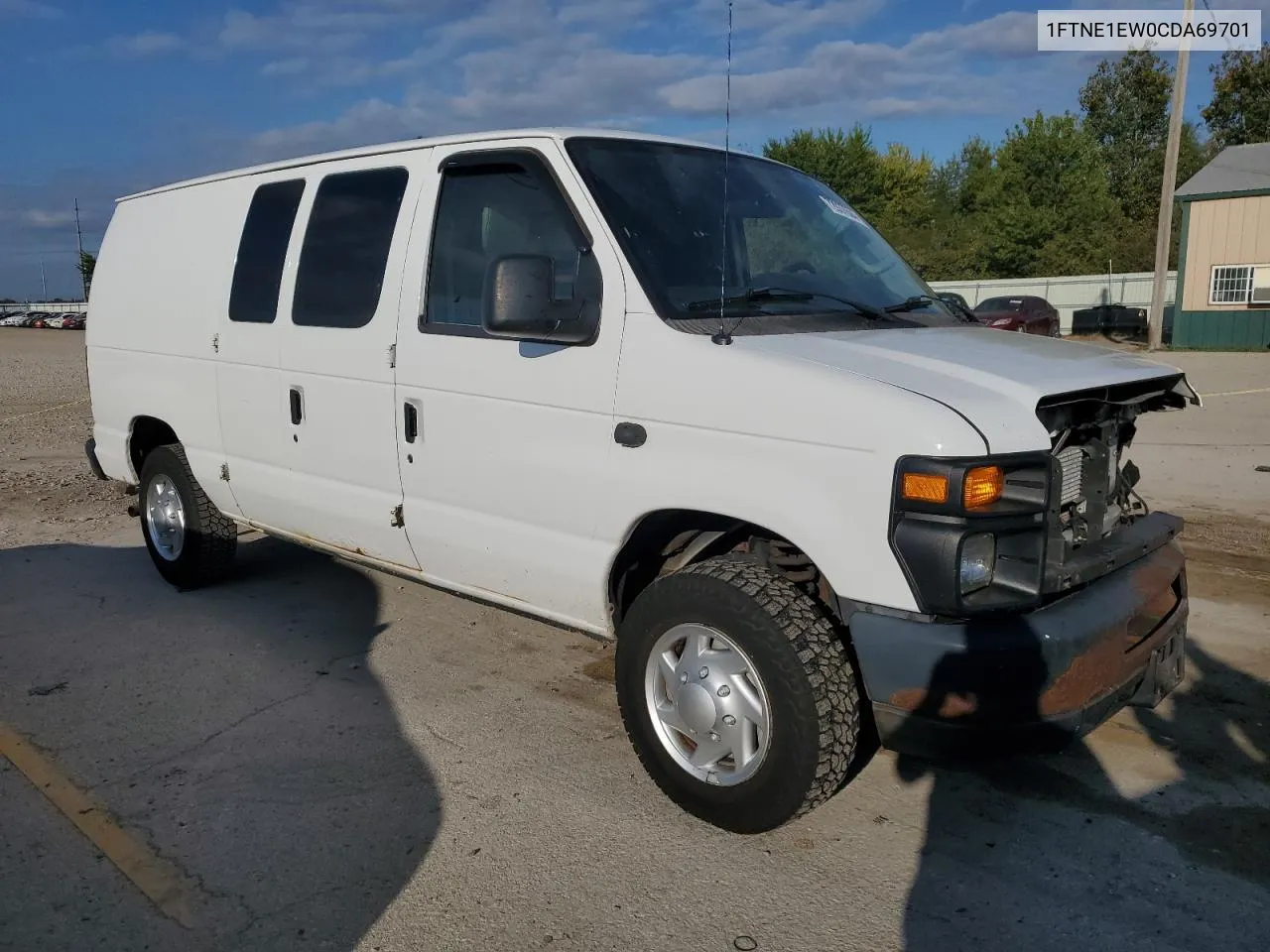 2012 Ford Econoline E150 Van VIN: 1FTNE1EW0CDA69701 Lot: 72937604