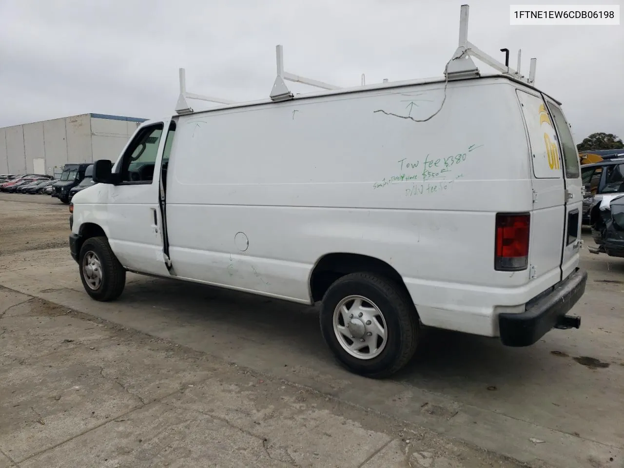 2012 Ford Econoline E150 Van VIN: 1FTNE1EW6CDB06198 Lot: 73304174