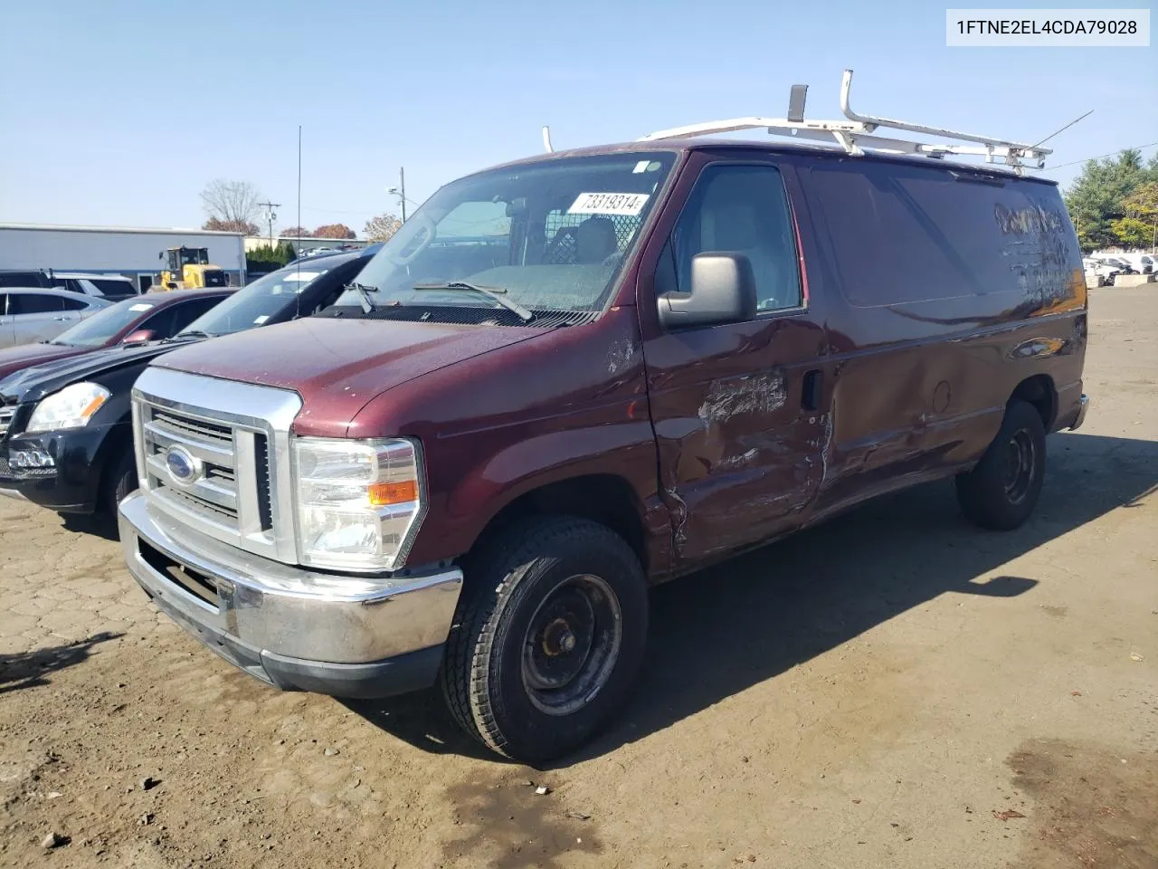 2012 Ford Econoline E250 Van VIN: 1FTNE2EL4CDA79028 Lot: 73319314