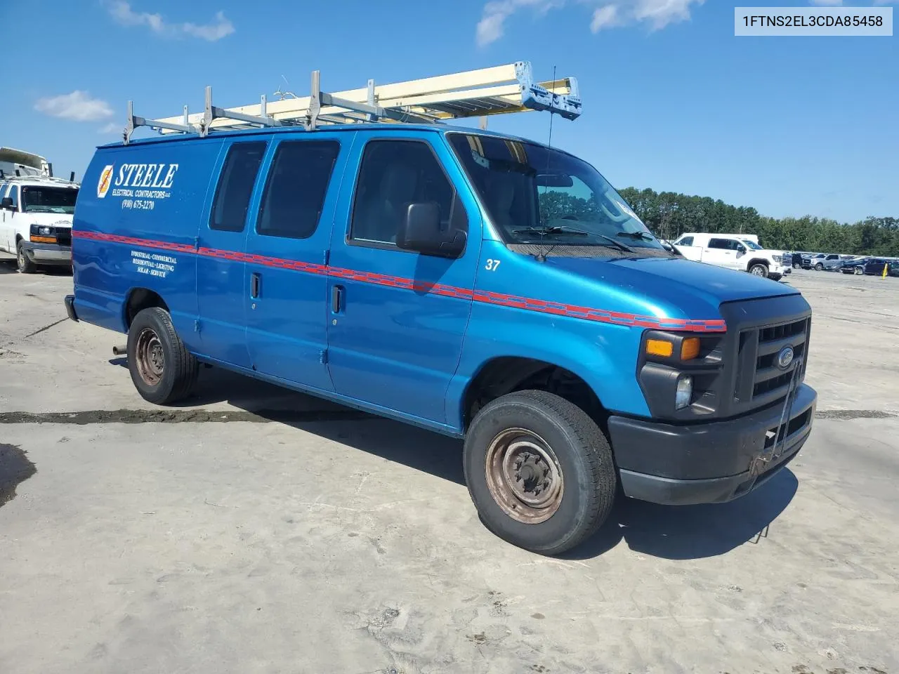 2012 Ford Econoline E250 Van VIN: 1FTNS2EL3CDA85458 Lot: 73376364