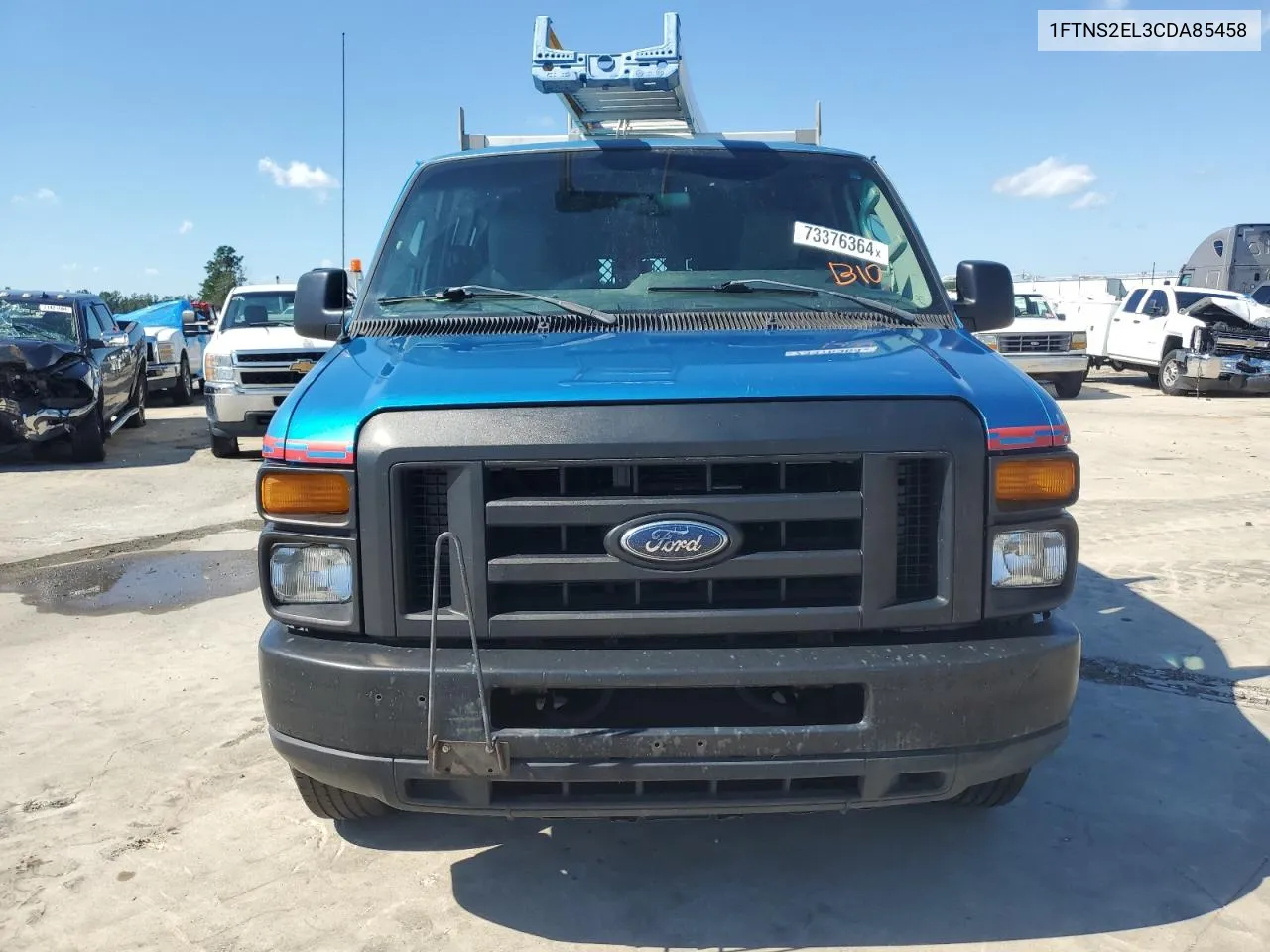 2012 Ford Econoline E250 Van VIN: 1FTNS2EL3CDA85458 Lot: 73376364