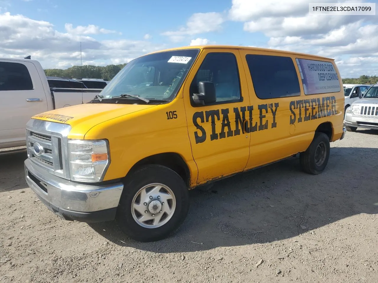 2012 Ford Econoline E250 Van VIN: 1FTNE2EL3CDA17099 Lot: 73720474