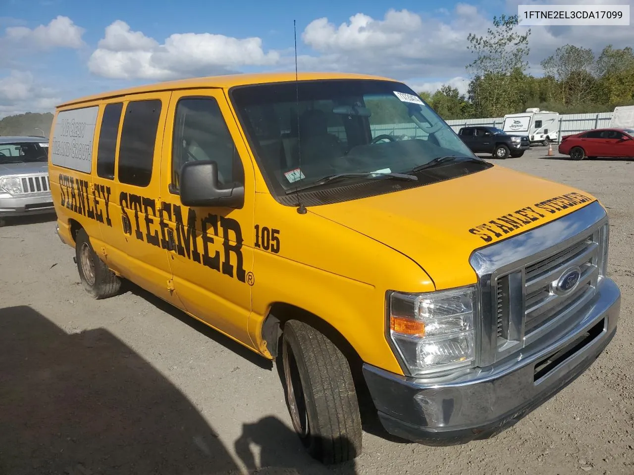 2012 Ford Econoline E250 Van VIN: 1FTNE2EL3CDA17099 Lot: 73720474