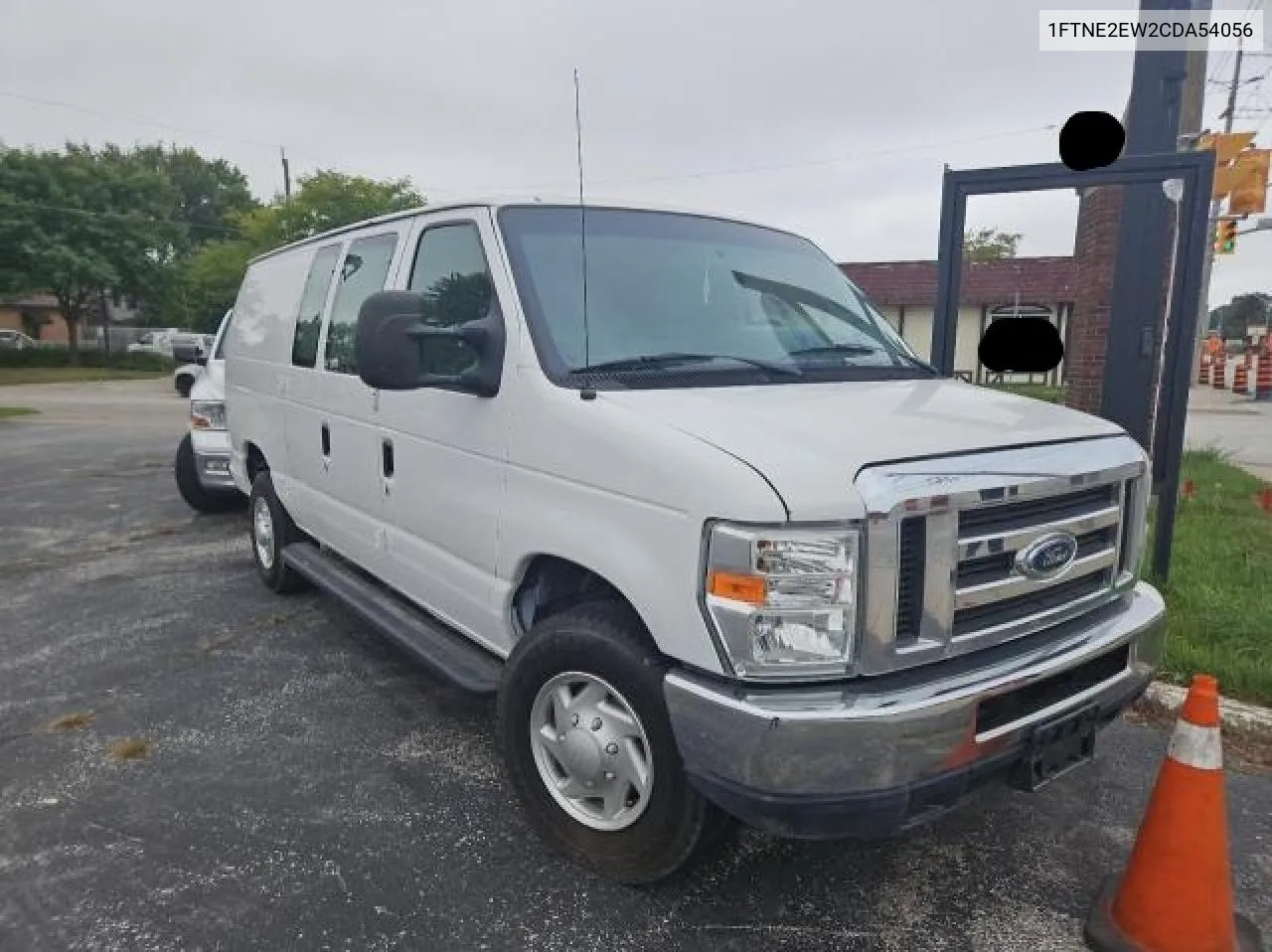 2012 Ford Econoline E250 Van VIN: 1FTNE2EW2CDA54056 Lot: 73984974