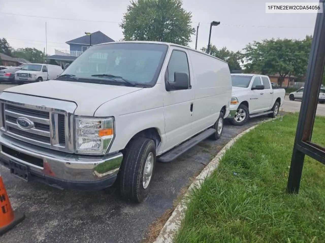 2012 Ford Econoline E250 Van VIN: 1FTNE2EW2CDA54056 Lot: 73984974