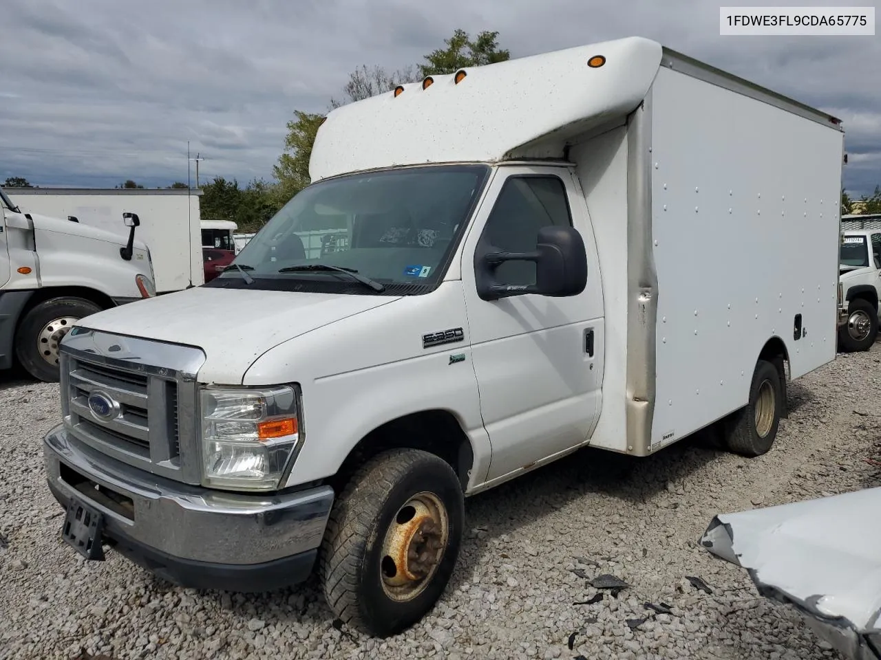 2012 Ford Econoline E350 Super Duty Cutaway Van VIN: 1FDWE3FL9CDA65775 Lot: 74197354