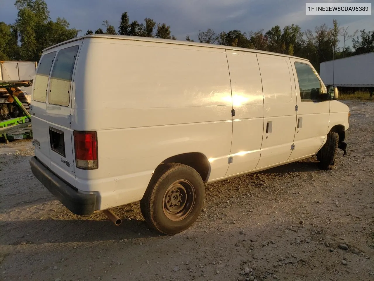 2012 Ford Econoline E250 Van VIN: 1FTNE2EW8CDA96389 Lot: 74779014