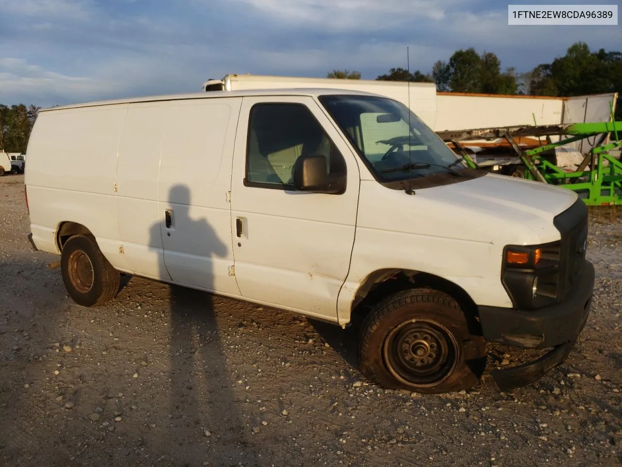 2012 Ford Econoline E250 Van VIN: 1FTNE2EW8CDA96389 Lot: 74779014