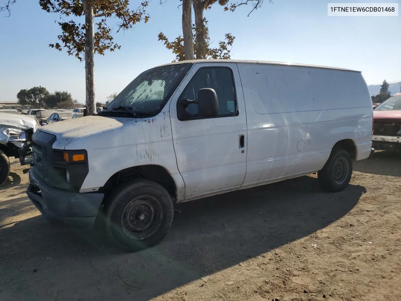 2012 Ford Econoline E150 Van VIN: 1FTNE1EW6CDB01468 Lot: 75122354