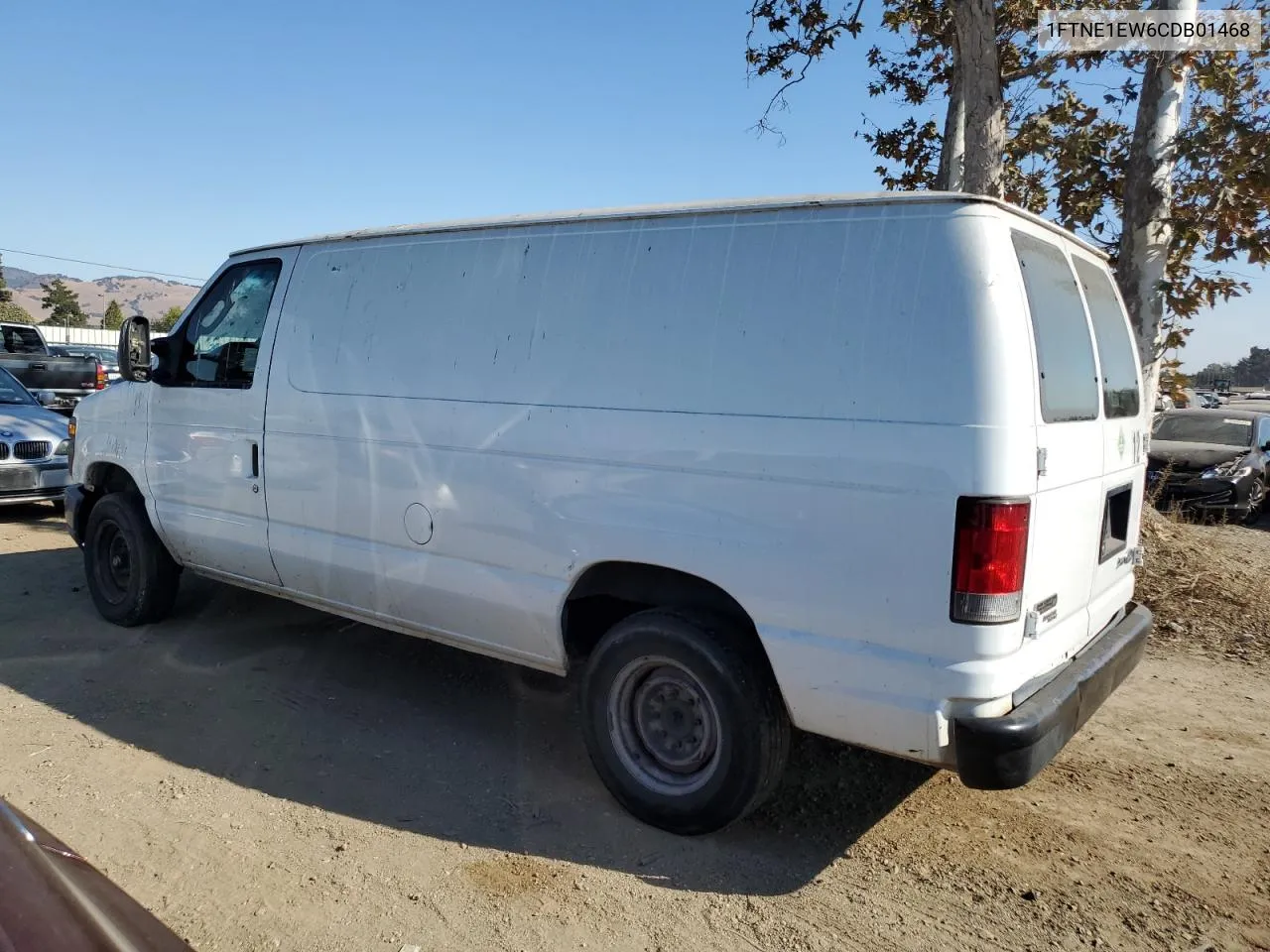 2012 Ford Econoline E150 Van VIN: 1FTNE1EW6CDB01468 Lot: 75122354