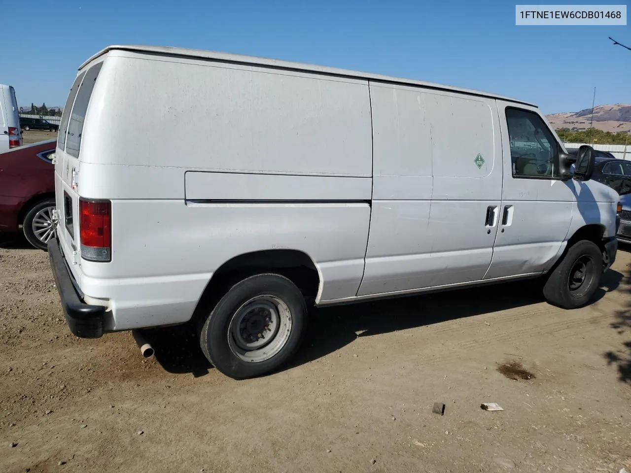 2012 Ford Econoline E150 Van VIN: 1FTNE1EW6CDB01468 Lot: 75122354