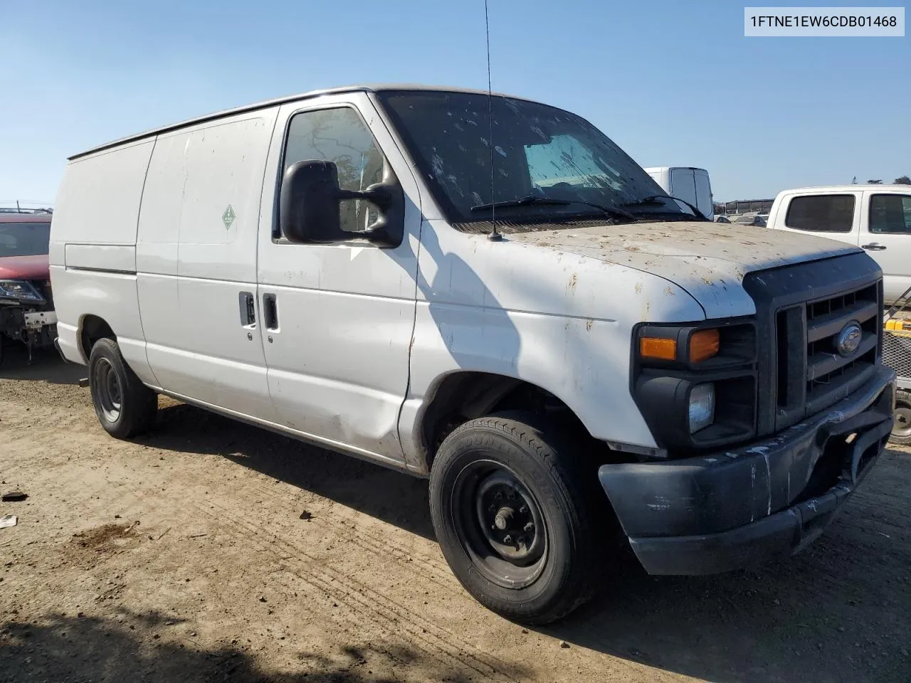 2012 Ford Econoline E150 Van VIN: 1FTNE1EW6CDB01468 Lot: 75122354