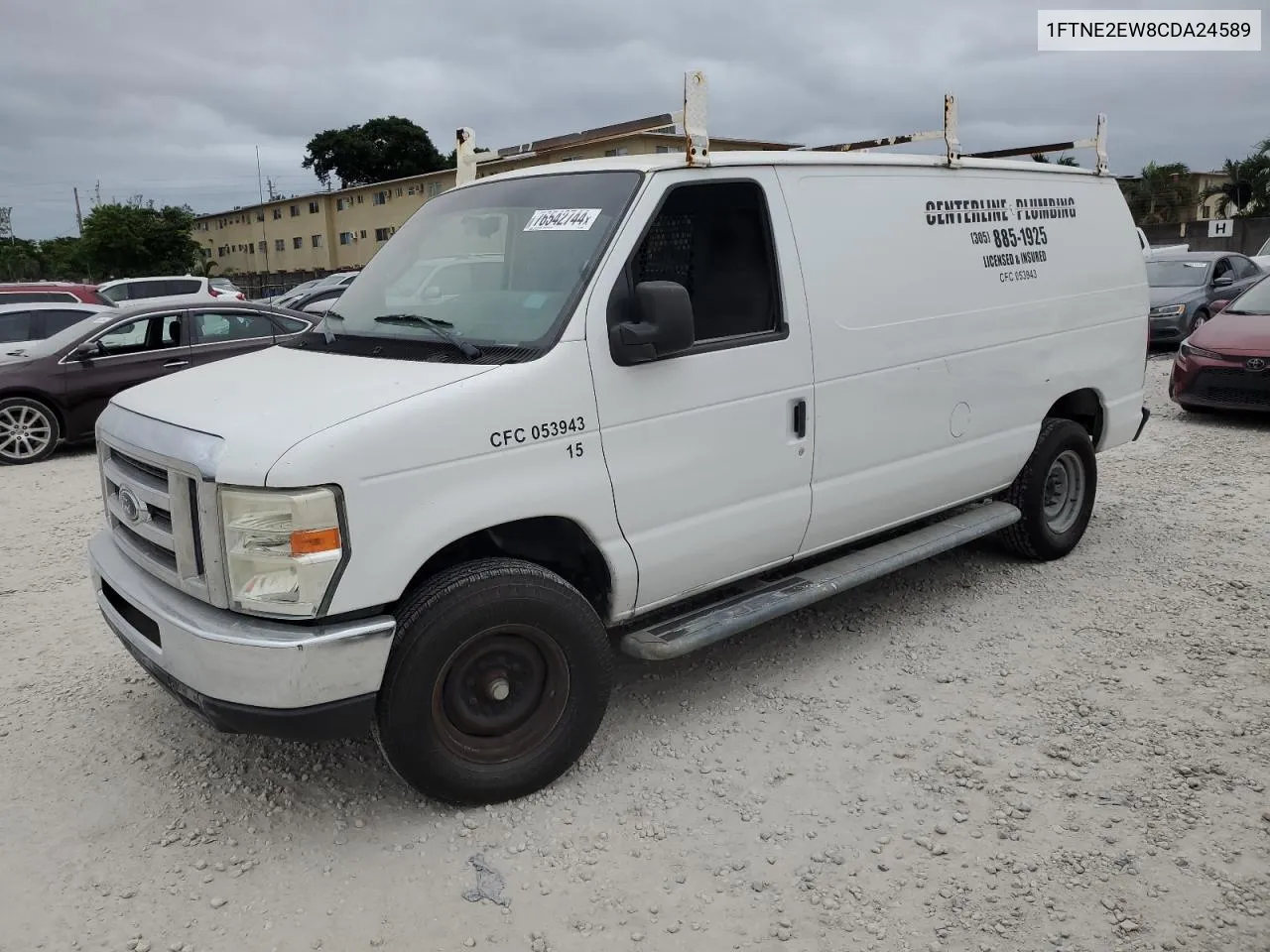 2012 Ford Econoline E250 Van VIN: 1FTNE2EW8CDA24589 Lot: 76542744