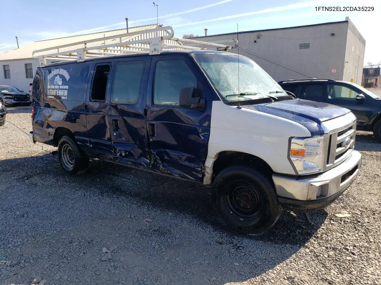 2012 Ford Econoline E250 Van VIN: 1FTNS2EL2CDA35229 Lot: 77414634