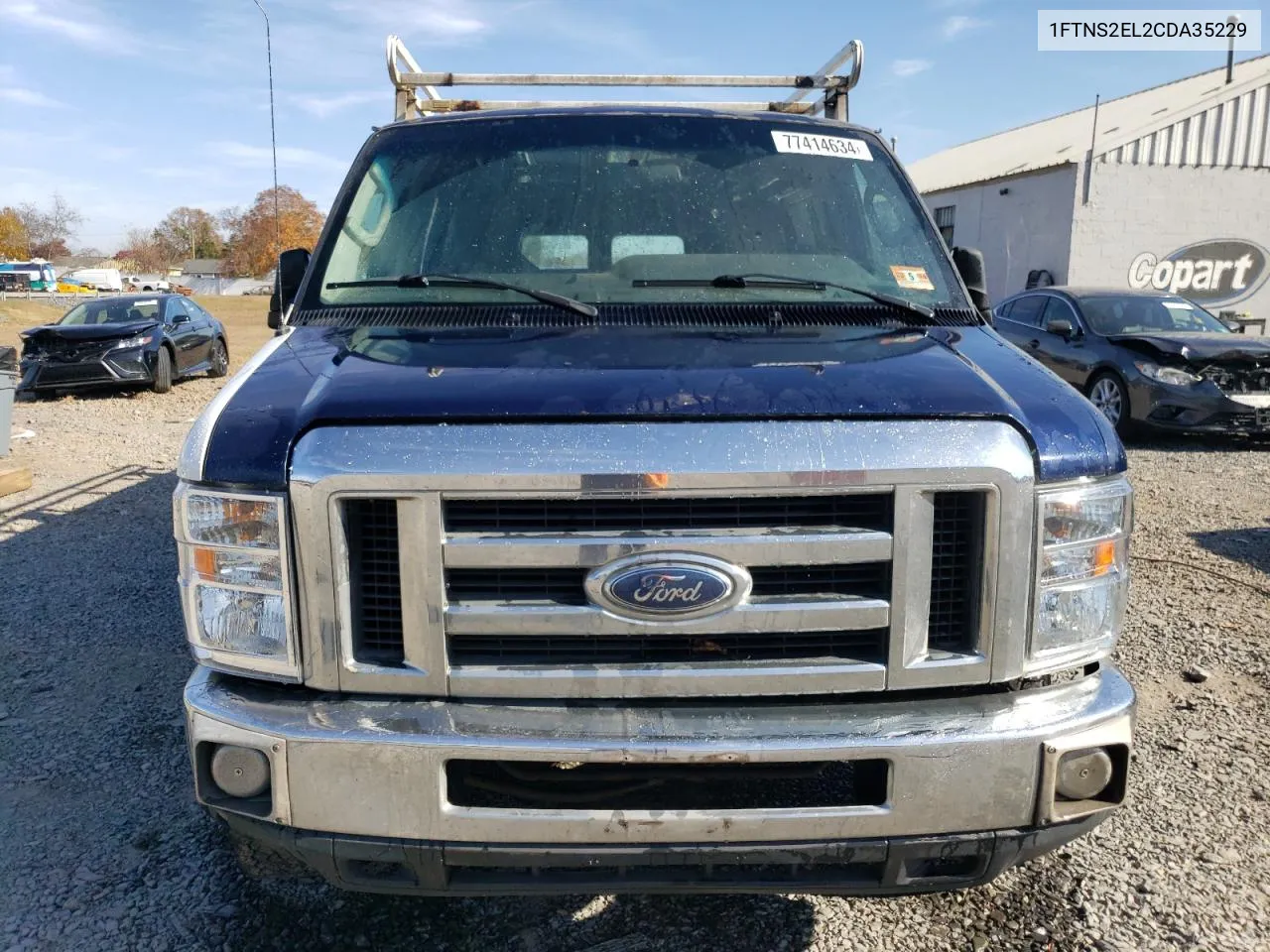 2012 Ford Econoline E250 Van VIN: 1FTNS2EL2CDA35229 Lot: 77414634