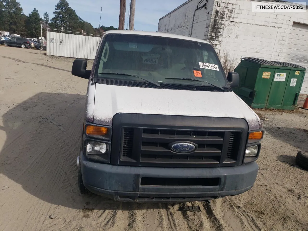 2012 Ford Econoline E250 Van VIN: 1FTNE2EW5CDA75323 Lot: 78651154