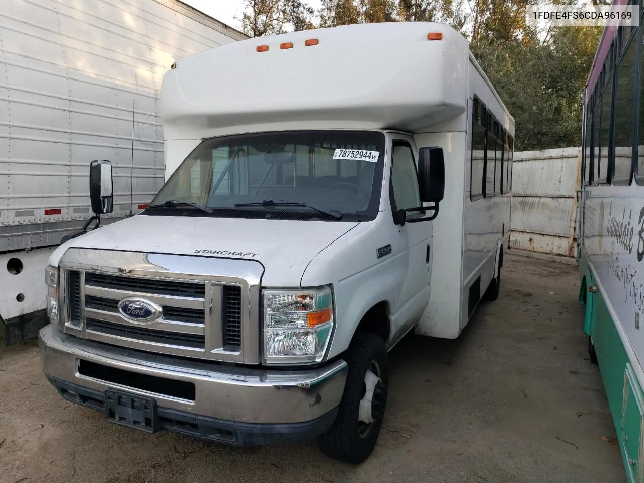 2012 Ford Econoline E450 Super Duty Cutaway Van VIN: 1FDFE4FS6CDA96169 Lot: 78752944