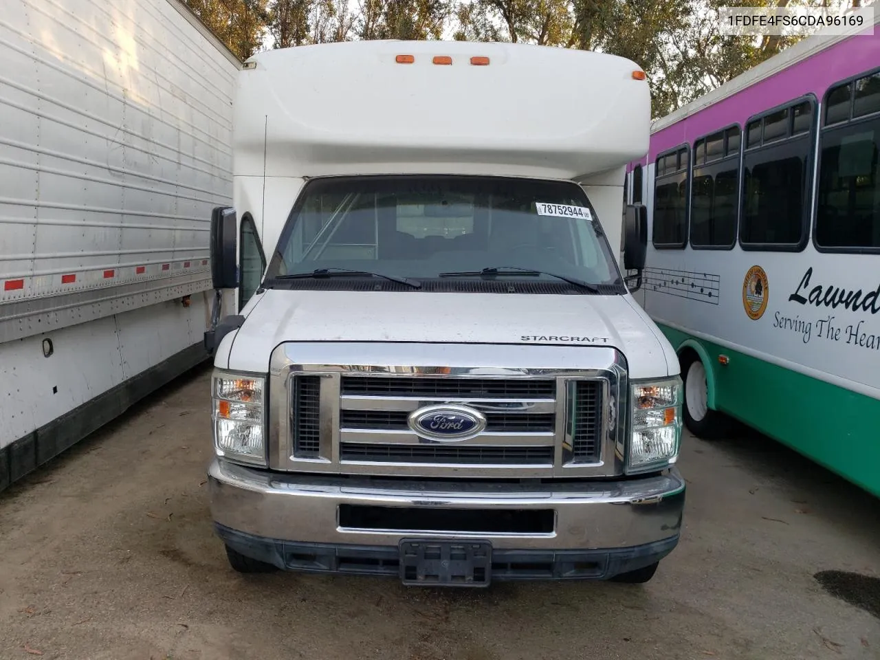 2012 Ford Econoline E450 Super Duty Cutaway Van VIN: 1FDFE4FS6CDA96169 Lot: 78752944