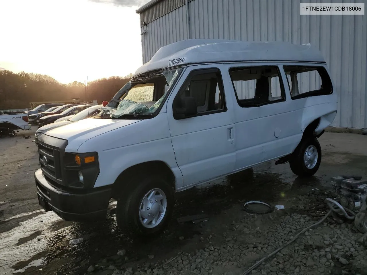 2012 Ford Econoline E250 Van VIN: 1FTNE2EW1CDB18006 Lot: 79272064