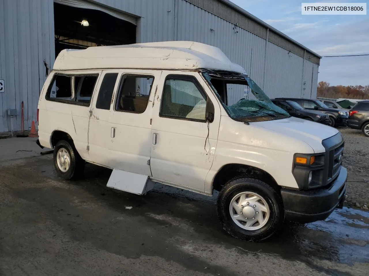 2012 Ford Econoline E250 Van VIN: 1FTNE2EW1CDB18006 Lot: 79272064