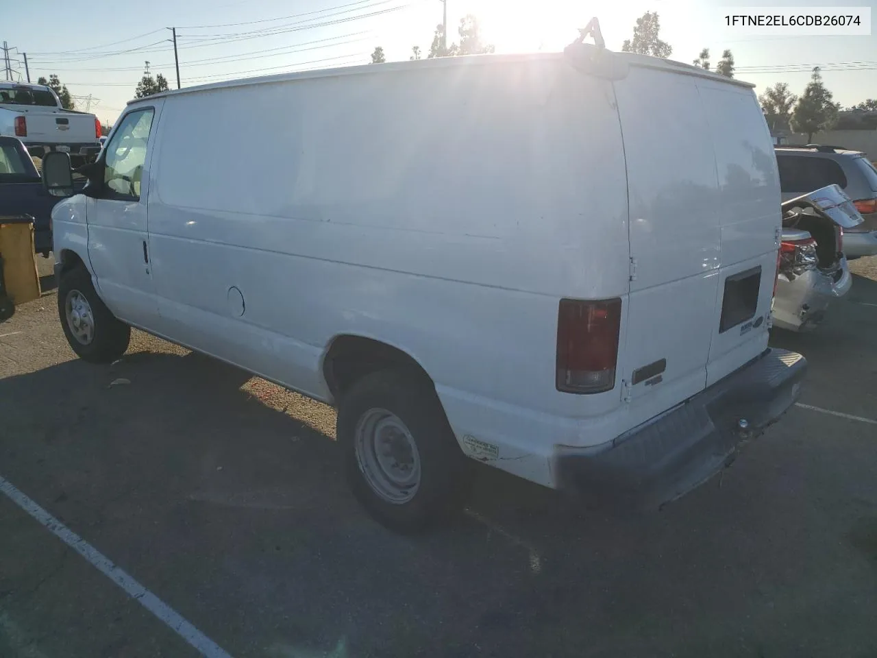 2012 Ford Econoline E250 Van VIN: 1FTNE2EL6CDB26074 Lot: 80467974