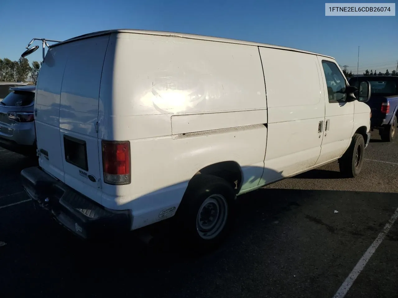 2012 Ford Econoline E250 Van VIN: 1FTNE2EL6CDB26074 Lot: 80467974