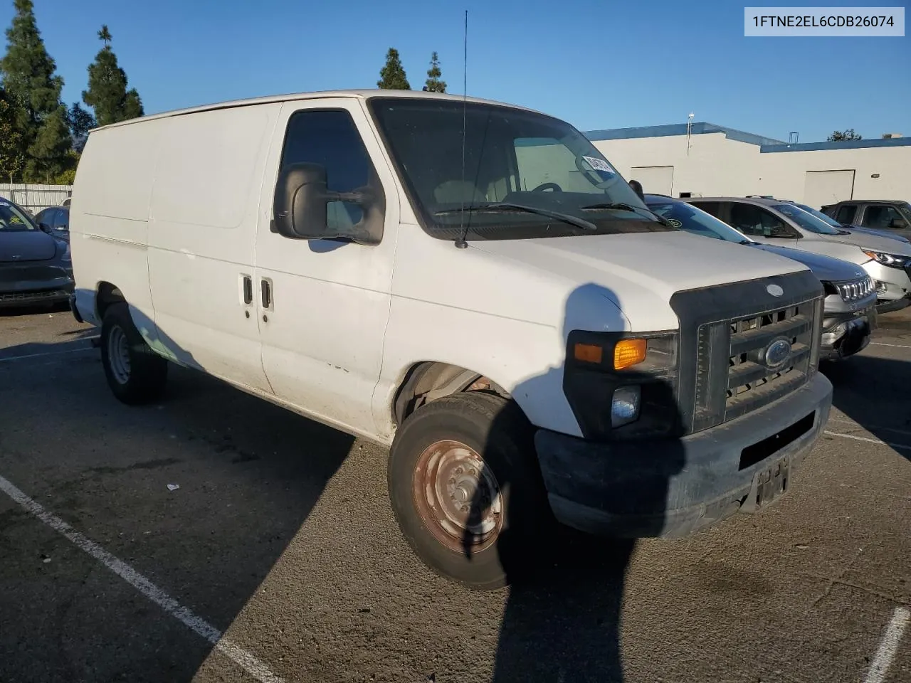 2012 Ford Econoline E250 Van VIN: 1FTNE2EL6CDB26074 Lot: 80467974