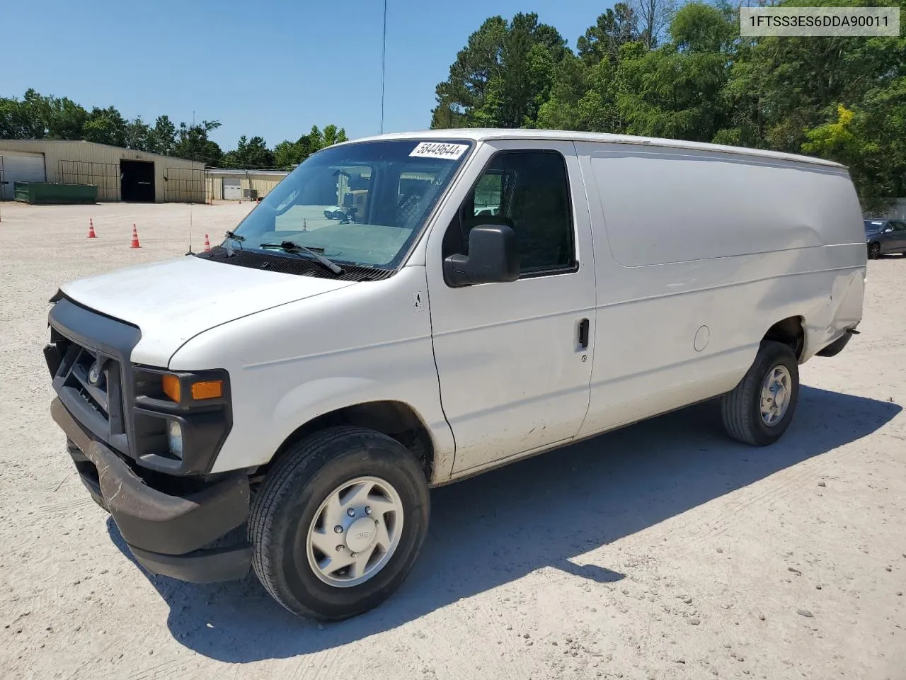 2013 Ford Econoline E350 Super Duty Van VIN: 1FTSS3ES6DDA90011 Lot: 58449644