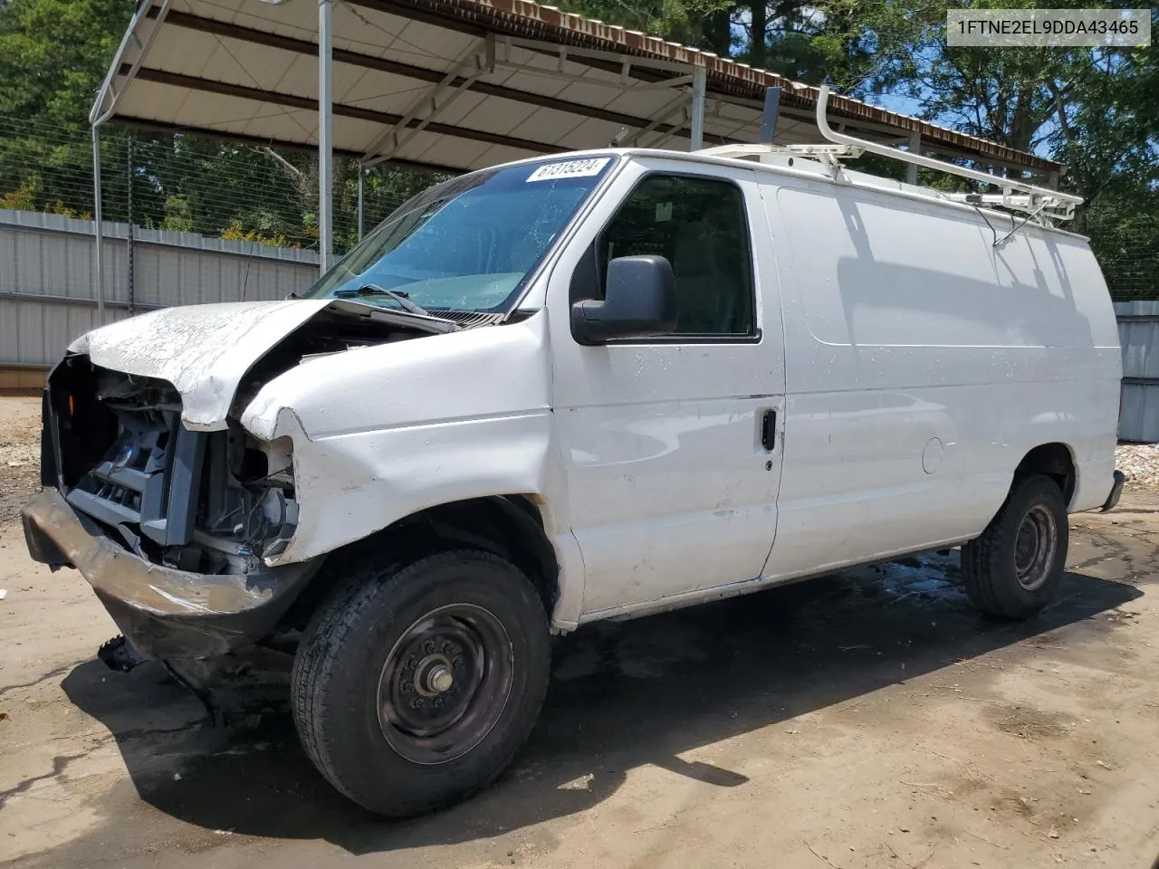 2013 Ford Econoline E250 Van VIN: 1FTNE2EL9DDA43465 Lot: 61315224