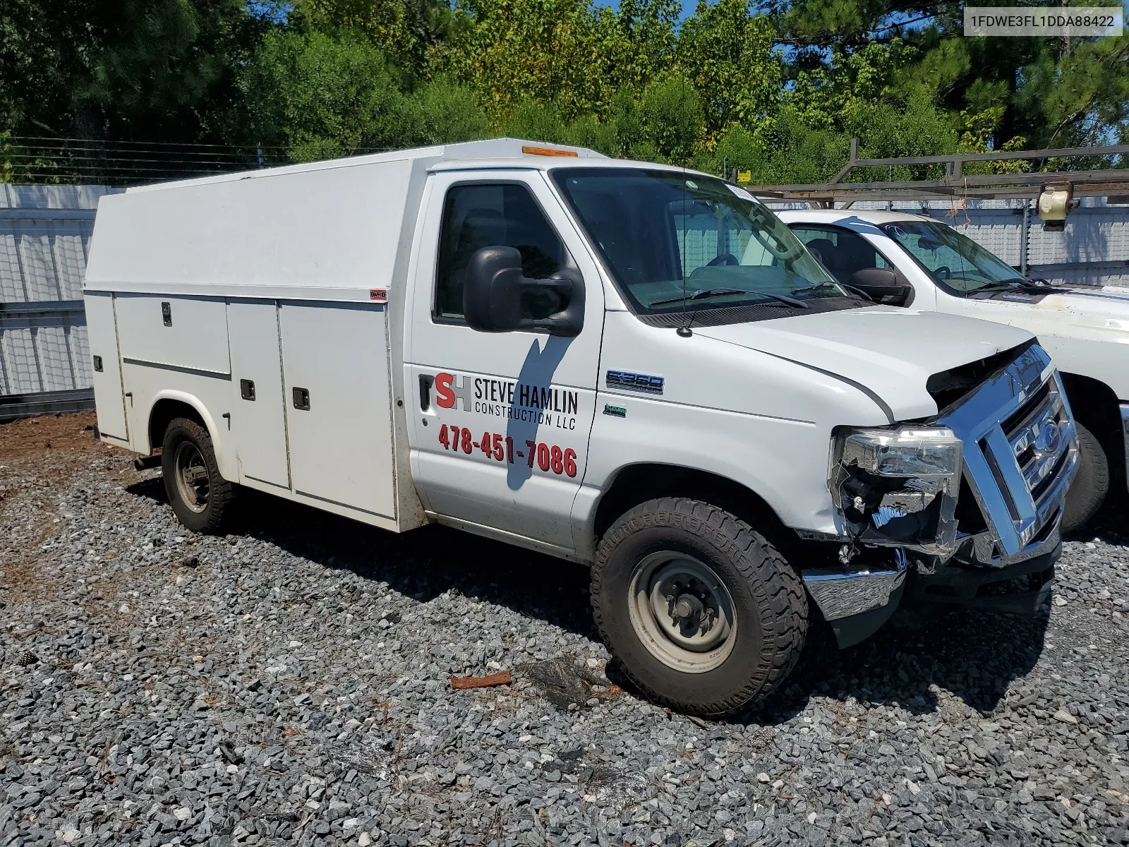 2013 Ford Econoline E350 Super Duty Cutaway Van VIN: 1FDWE3FL1DDA88422 Lot: 66286014