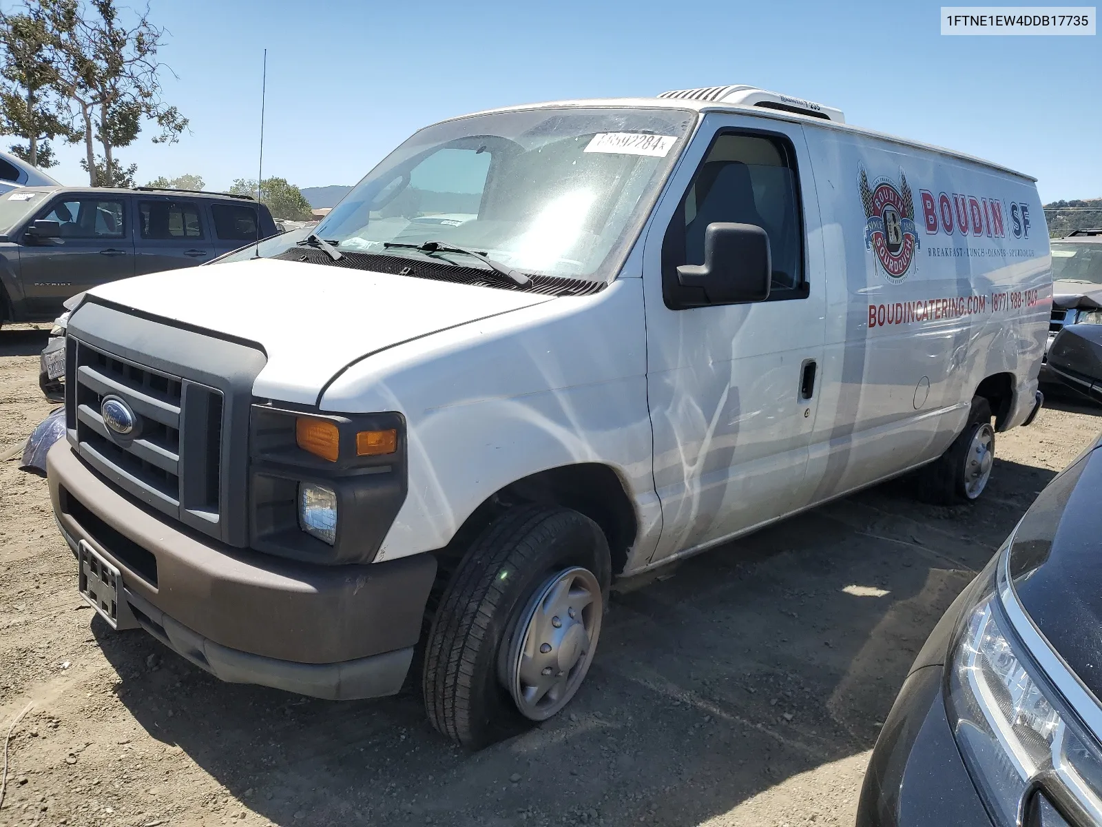 2013 Ford Econoline E150 Van VIN: 1FTNE1EW4DDB17735 Lot: 66592284