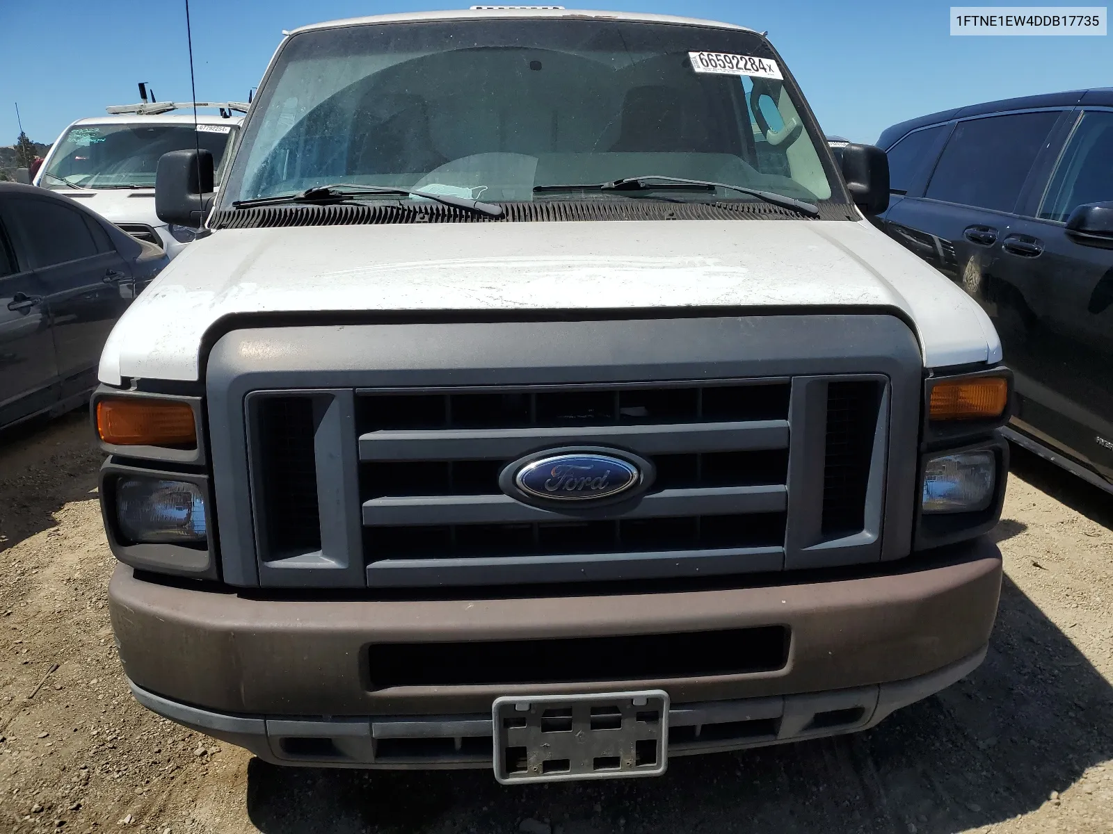 2013 Ford Econoline E150 Van VIN: 1FTNE1EW4DDB17735 Lot: 66592284