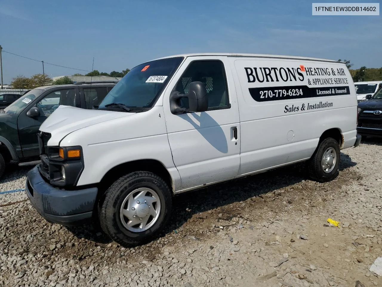 2013 Ford Econoline E150 Van VIN: 1FTNE1EW3DDB14602 Lot: 67374804