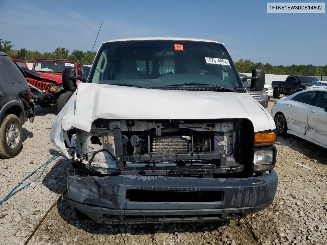 2013 Ford Econoline E150 Van VIN: 1FTNE1EW3DDB14602 Lot: 67374804