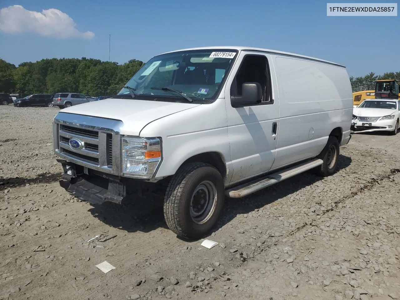 2013 Ford Econoline E250 Van VIN: 1FTNE2EWXDDA25857 Lot: 68279154