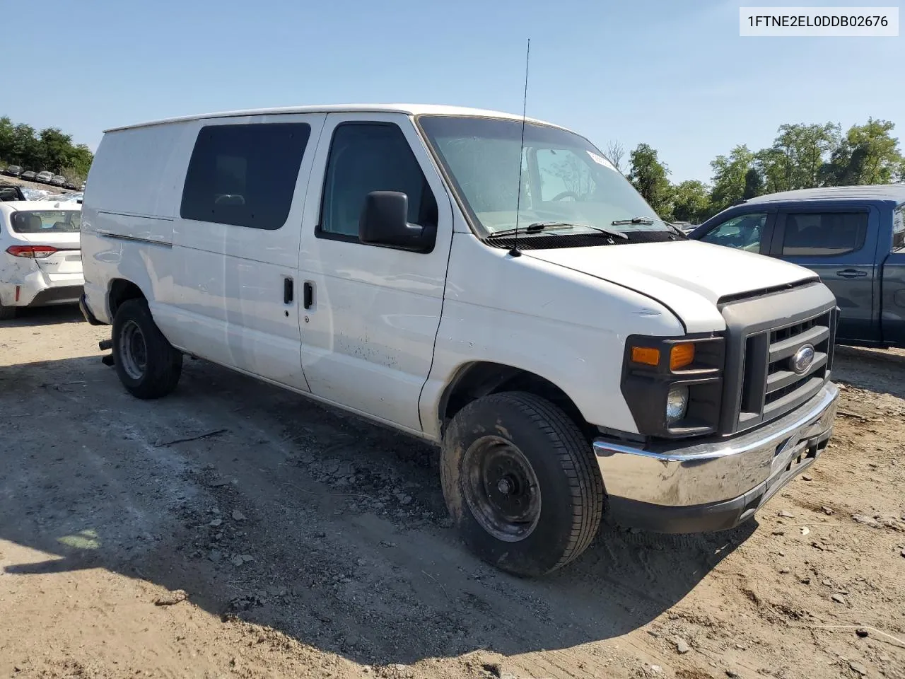 1FTNE2EL0DDB02676 2013 Ford Econoline E250 Van