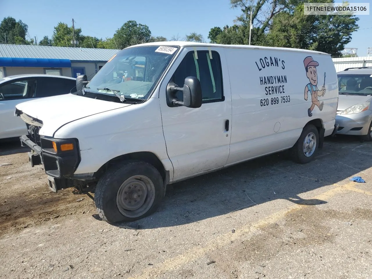 2013 Ford Econoline E150 Van VIN: 1FTNE1EW0DDA15106 Lot: 69090394