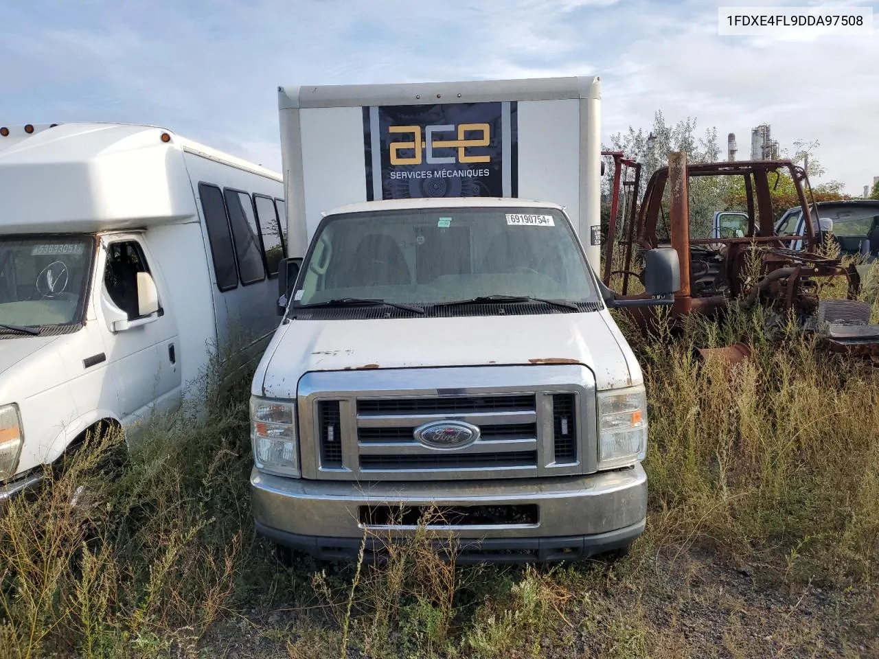 2013 Ford Econoline E450 Super Duty Cutaway Van VIN: 1FDXE4FL9DDA97508 Lot: 69190754