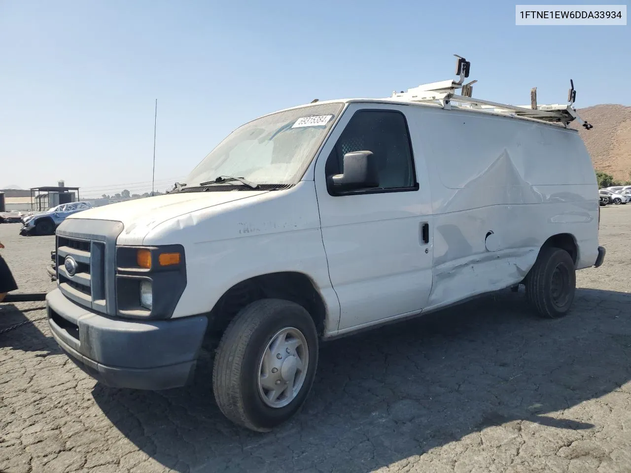 2013 Ford Econoline E150 Van VIN: 1FTNE1EW6DDA33934 Lot: 69315384