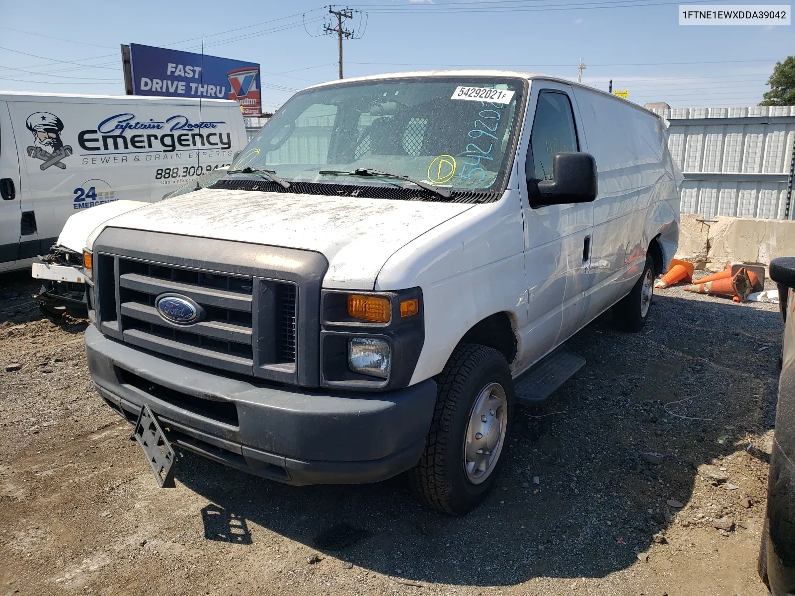 2013 Ford Econoline E150 Van VIN: 1FTNE1EWXDDA39042 Lot: 70069034