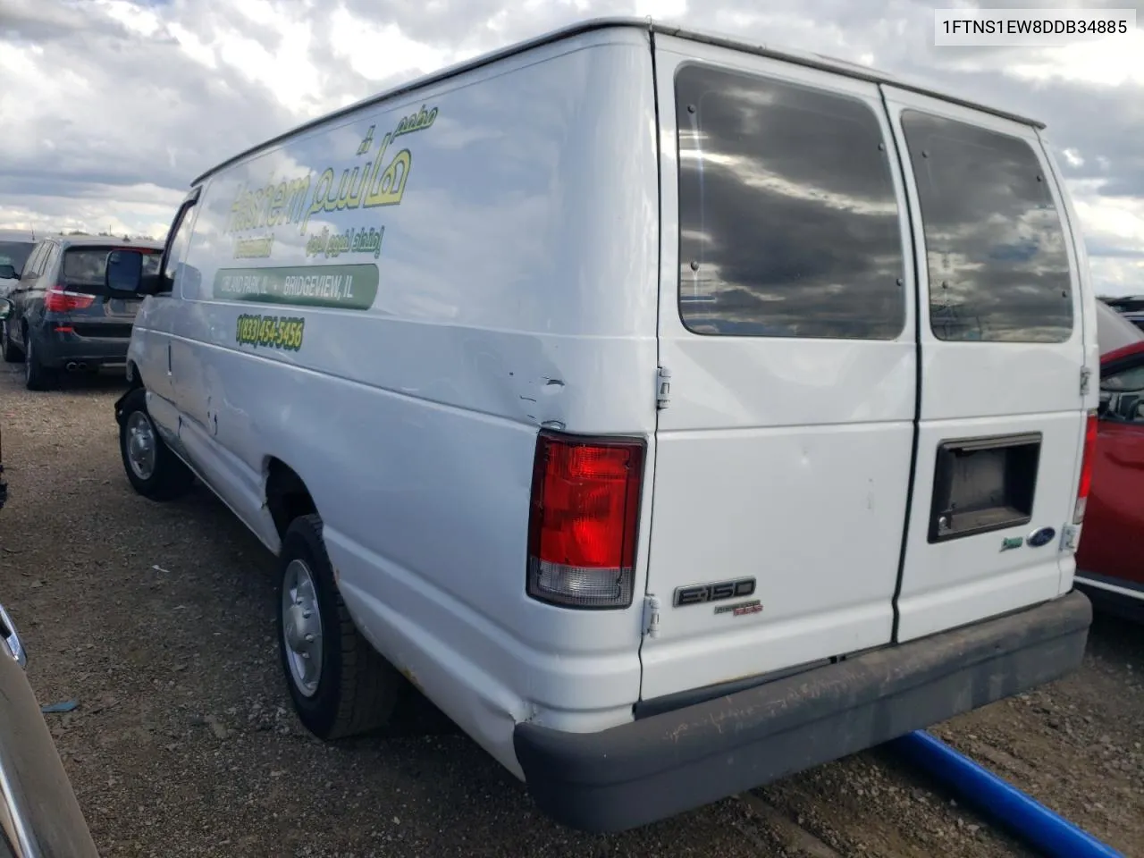 1FTNS1EW8DDB34885 2013 Ford Econoline E150 Van